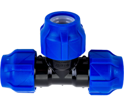 Тройник компресс. PE 20 VF ПНД