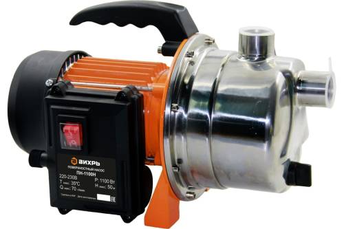 Поверхностный насос ПН-1100Н Вихрь