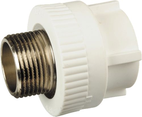 Муфта комб.  НАР. рез., 20*3/4", КРОСС ПП