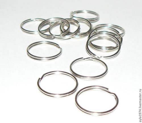 Кольцо металлическое для ключей