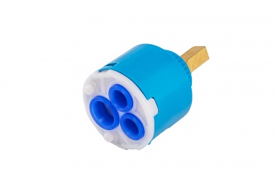 Картридж d-40 мм для смесителя с латунным сердечником