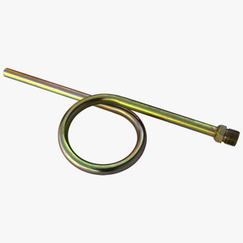 Устройство под манометр нар.G1/2"–вн.М20х1,5 прямое, сталь, (обратный узел давл.)