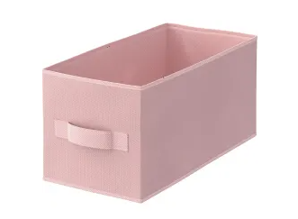 Короб Spaceo Kiss 15х31х15 см 6.9 л полиэстер цвет розовый