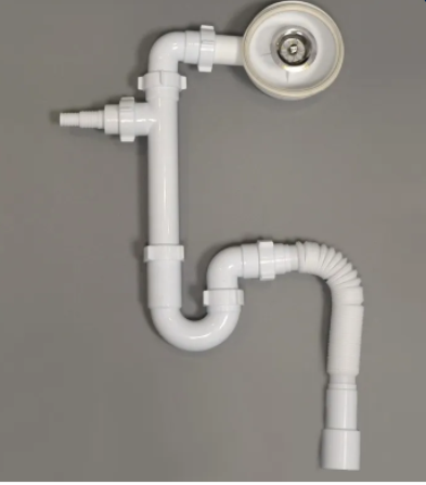 Сифон для умыв. Santek "ПИЛОТ" над стиральной машиной