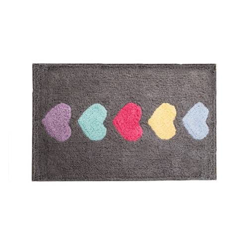 Коврик MELODIA AMORE хлопок 60х90 серый MK800