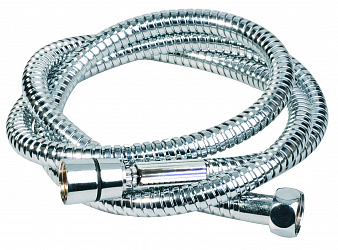 Шланг для душа, 1/2", EUR-S CHROME, 175 см, подвес (D-175/1SCL(20*24))