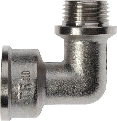 Уголок  1/2" ш х 3/4" г, лат. с огран. TRm 06161