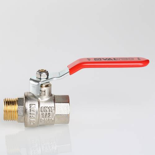 Кран шар. 2" г-ш рычаг, ник. лат. VALTEC BASE