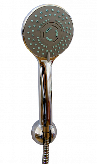 Лейка душевая LUX,  3-х позиц.,  массажн., AGD20.1331 P, 27808