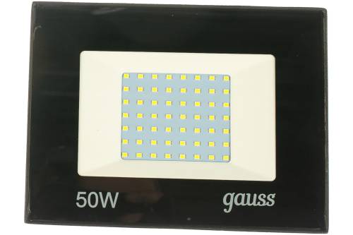 Прожектор светодиодный Elementary 50Вт 6500К 4500лм IP65 200-240В PROMO черн. Gauss 613100350P