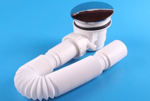 Сифон DC2009 для душевой кабины с низким поддоном (Ø 50-60 мм)