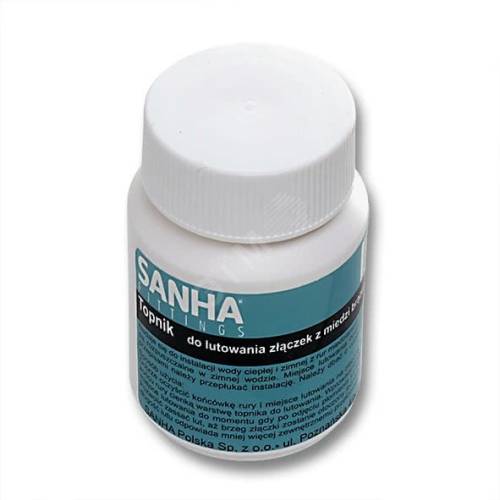 Флюс SANHA для мягкой пайки, тюбик 70 г, модель 4941 (84941)