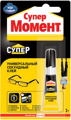 Клей секундный Момент Супер универсальный (3 г )