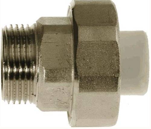 "Американка" Муфта НАРУЖ. резьба 32 ПП х 3/4" КРОСС