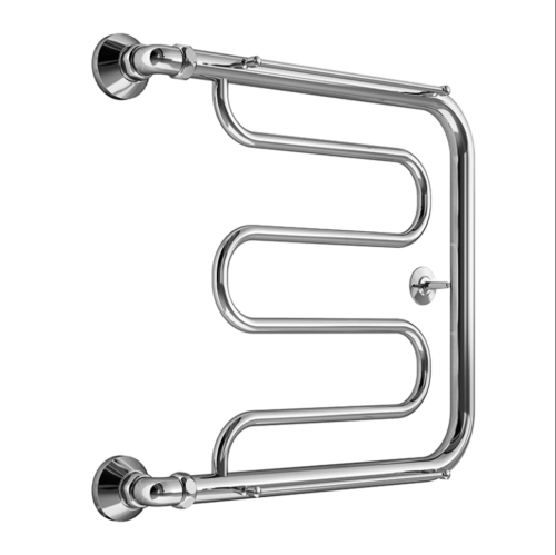 MELODIA Полотенцесушитель Foxtrot МП-образный с полочкой 500 х 400мм 1" MTRFT5040