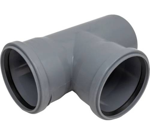 ТРОЙНИК    110 - 110 мм - 87 град., ПВХ VALFEX