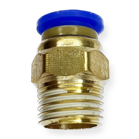 Фитинг цанговый прямой мет. 12 мм х 1/4" нар. резьба ARMA