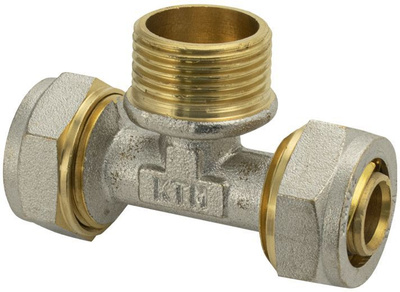 Тройник цанговый 26 х 1 х 26 нр, МП