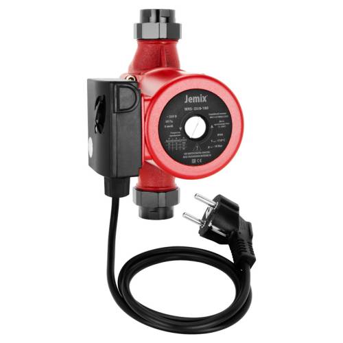 Насос циркуляционный JEMIX ЦН-25/6-130 (3 скорости, 100/70/55 Вт., производ. 55/48/36 л/мин.)