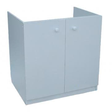 Тумба под мойку 60*80 белая две двери