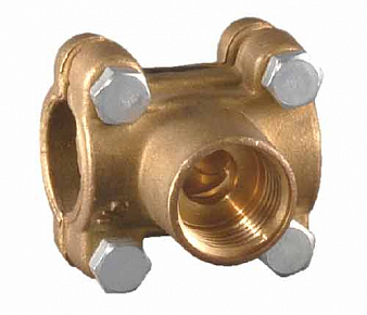 Обойма-тройник ремонтная VALTEC 3/4"х1/2"х3/4" вн.