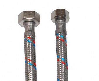 Подводка воды, 3/8" x 1/2", 0.4 м, г - г, "MATEU"