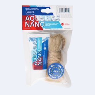 AquaflaxNano, набор паста 80г туба 20г лён(ЕВРО) (ЖЦ) 