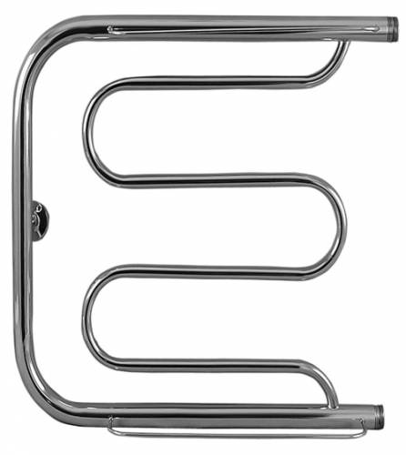 TERMA Полотенцесушитель Foxtrot МП-образный с полочкой 600 х 500мм 34224