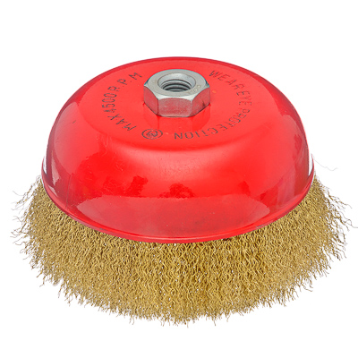 ЕРМАК Щетка металл. для УШМ 150мм/М14 (чашка)