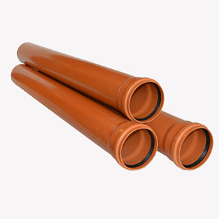 Труба наруж. ПВХ 160*2,0м.  Ostendorf (ЖЦ)