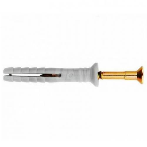 Дюбель-гвоздь 6х40 с потайной манжетой, полипропилен (2000шт.) ДГ-SM-L