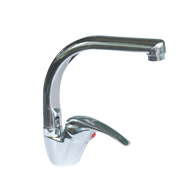 Klabb 15 Смеситель для кухни с боковой ручкой, литой излив, керамический картридж 35 мм, хром