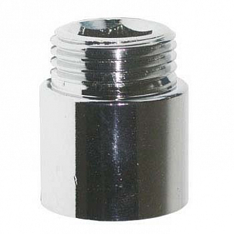 Удлинительная гайка 3/4" 30 мм, хром латунь Valtec