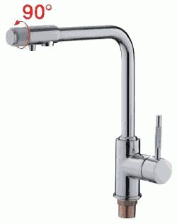 LEDEME L4155-3 Смеситель для кухни с выходом для питьевой воды