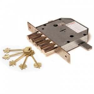 Замок врезной Гранит 1.06.02, взломостойкий