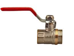 -- Кран шар. 1/2" г-г  рычаг, лат. ник. Best, CK, Everlast