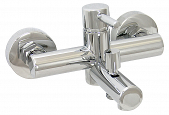 -- ARGO 2505L YOTA Смеситель для ванны, однорычажный, d-25 дайвотер штоковый, латунь