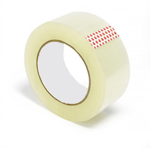 Скотч 48мм*120(150)м прозрачный большой (43 мкр) 1-0012 (ЖЦ)