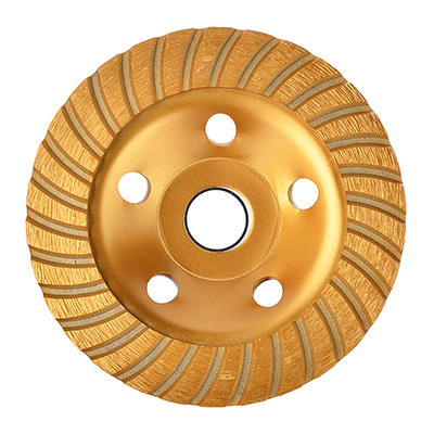 ЕРМАК Чашка алмазная зачистная TURBO 125мм.