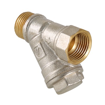 Фильтр  косой,  (с ушком)  1/2" г - ш, лат. (ник.) Valtec (ЖЦ)