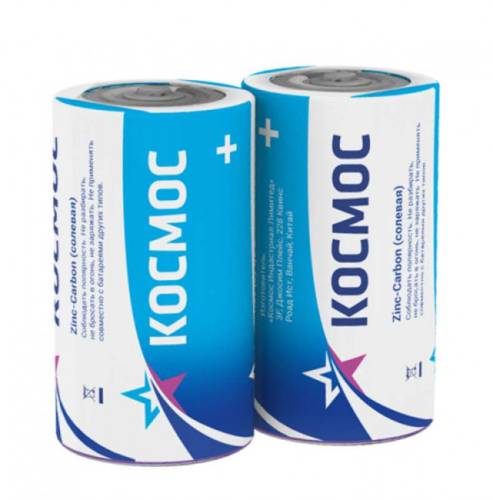 Элемент питания солевой S R20S Космос KOCR20 (уп.2 шт)