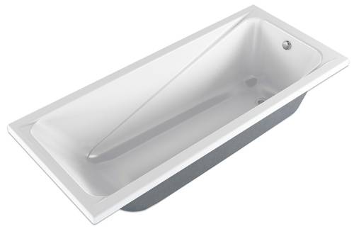 Ванна акриловая  "Simple" 1600х700х400мм MELODIA (ЖЦ)