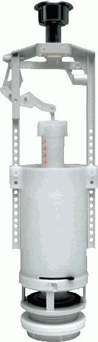 Колонка сливная д/унит., A2000 со стоп-кнопкой (Чехия), без клап., кноп., пласт.    