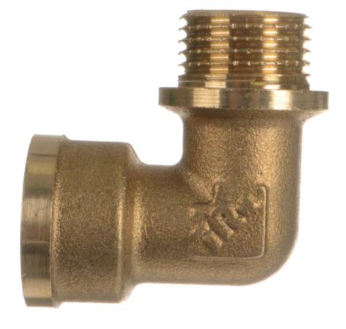 Уголок   1/2",  г-ш., латунь, с ограничителем, TRm 06346