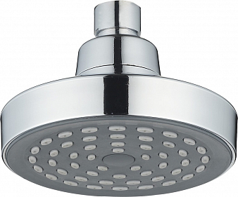 Верхний душ PLUTO, пластик, хром, 1/2", 110 мм, блистер,"ARGO" 