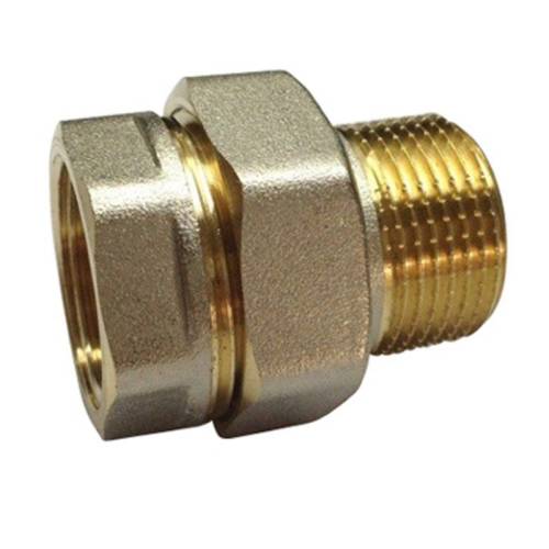 "Американка" сгон прямой разъемный, DN 25 (1")  г - ш, ник. лат.