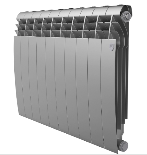 Радиатор Royal Thermo BiLiner 500 /Silver Satin - 6 секц. RTBSS50006