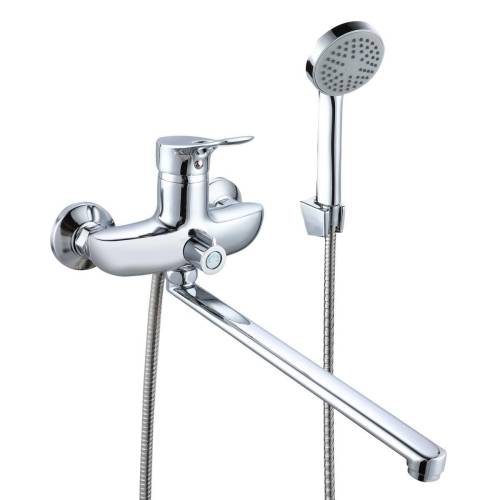 Смеситель для ванны и умыв. РМС SL120-006E D40 излив 35см Хром