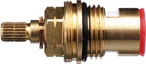 Кран-букса 1/2" керамика, 8 х 20 шлиц., 90° под крест. 01