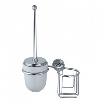 Ершик для унитаза и держатель освежителя настенный OUTE